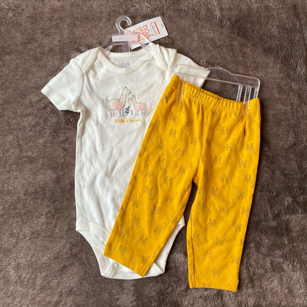 “Little & Loved” Llama Outfit